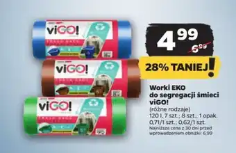 Netto Worki EKO do segregacji śmieci VIGO! oferta