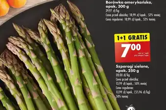 Biedronka Szparagi zielone, opak. 250 g oferta