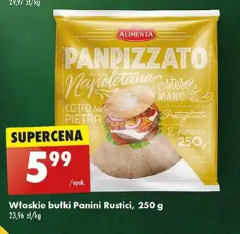 Biedronka Włoskie bułki Panini Rustici, 250 g oferta