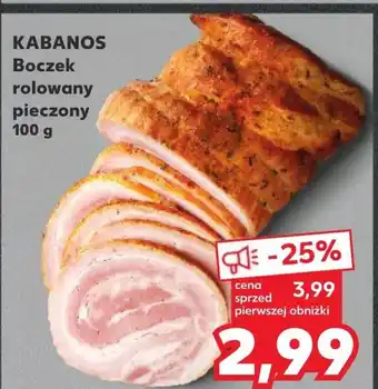 Kaufland Boczek Kabanos oferta