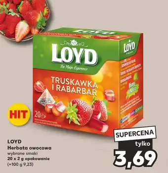 Kaufland Herbata owocowa Loyd oferta