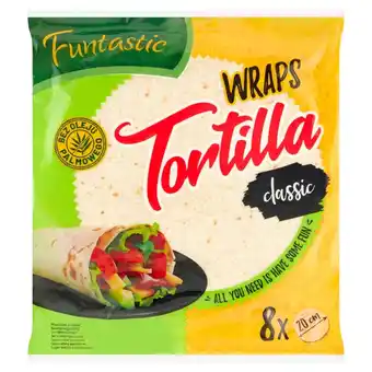 Euro Sklep Funtastic Tortilla pszenna 296 g (8 x 37 g) oferta