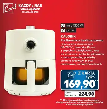 Kaufland Frytkownica Kalorik oferta