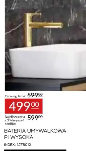 Bateria umywalkowa