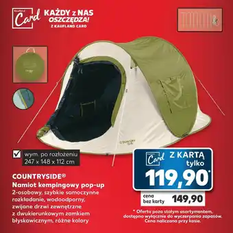 Kaufland Namiot Countryside oferta