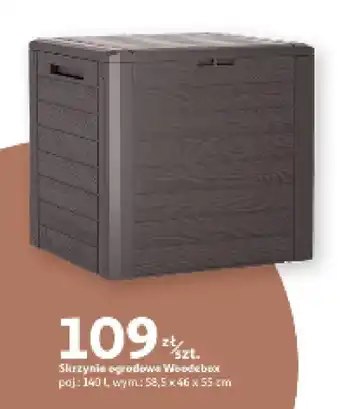 Auchan Skrzynia ogrodowa Woodebox oferta