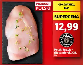 Lidl Polski indyk - filet z piersi, XXL 1 kg oferta