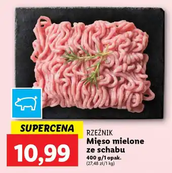 Lidl RZEŹNIK Mięso mielone ze schabu 400 g oferta