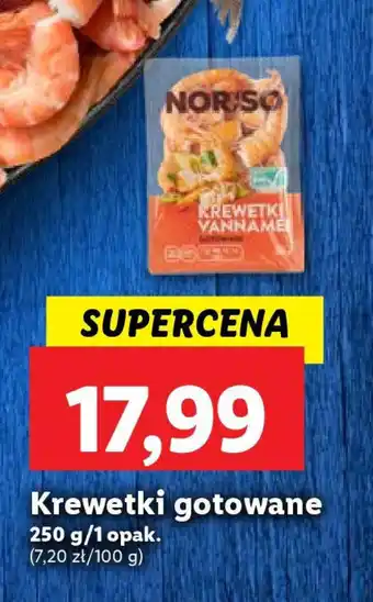 Lidl Krewetki gotowane 250 g oferta