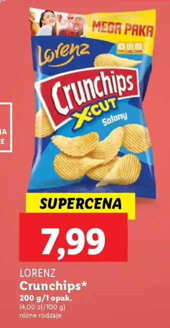 Lidl LORENZ Crunchips 200 g oferta