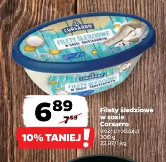 Netto Filety śledziowe w sosie Corsarro oferta