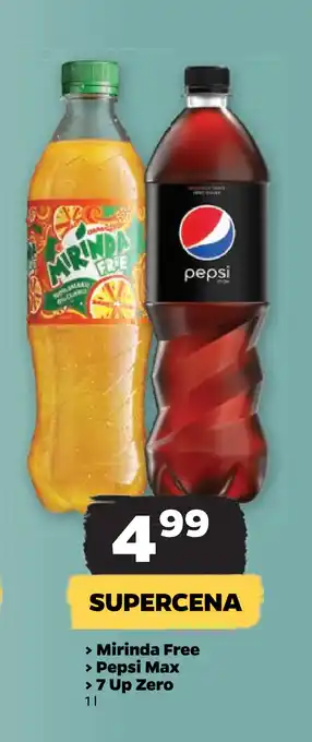 Netto Mirinda Free > Pepsi Max > 7 Up Zero oferta