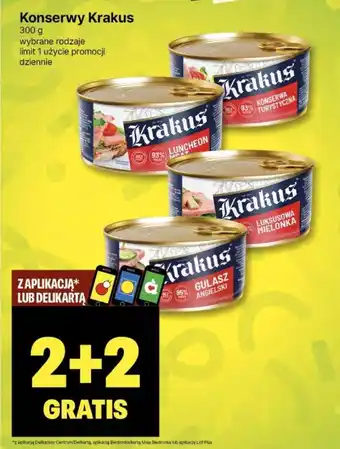 Delikatesy Centrum Konserwy Krakus 300g oferta