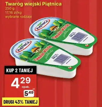 Delikatesy Centrum Twaróg wiejski Piątnica 250g oferta