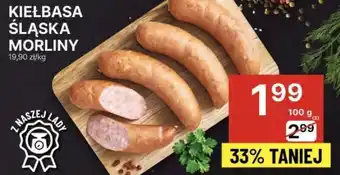 Delikatesy Centrum KIEŁBASA ŚLASKA MORLINY 100g oferta