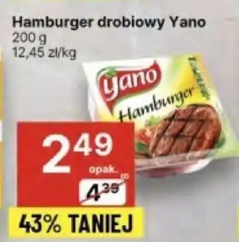Delikatesy Centrum Hamburger drobiowy Yano 200g oferta