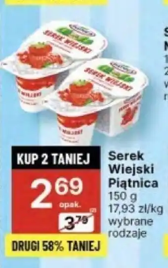 Delikatesy Centrum Serek Wiejski Piątnica 150g oferta