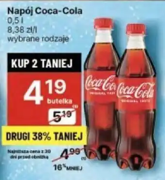 Delikatesy Centrum Napój Coca Cola 0,5l oferta