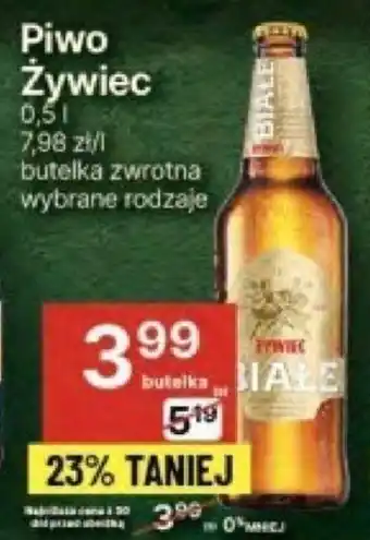 Delikatesy Centrum Piwo Żywiec 0,5l oferta