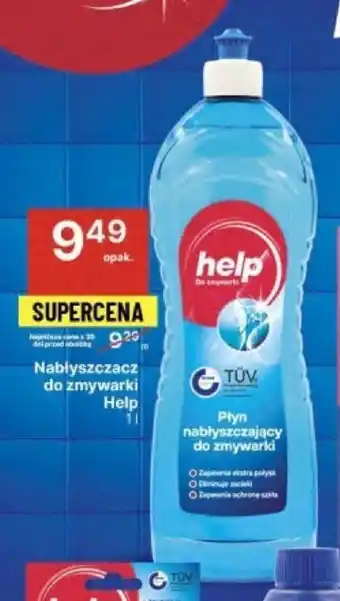 Delikatesy Centrum Nabłyszczacz do zmywarki Help 1l oferta