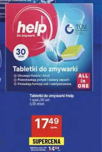 Delikatesy Centrum Tabletki do zmywarki Help 30szt. oferta