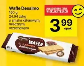 Delikatesy Centrum Wafle Dessimo 160g oferta