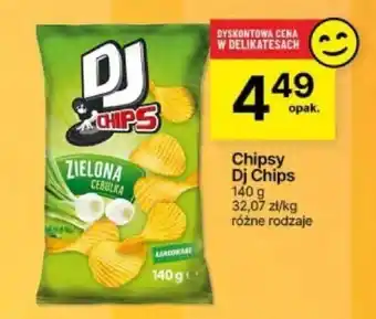 Delikatesy Centrum Chipsy Dj Chips 140g oferta