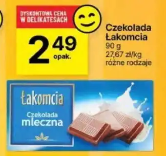Delikatesy Centrum Czekolada Łakomcia 90 g oferta