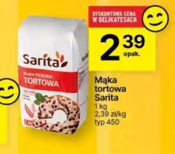 Delikatesy Centrum Mąka tortowa Sarita 1 kg oferta