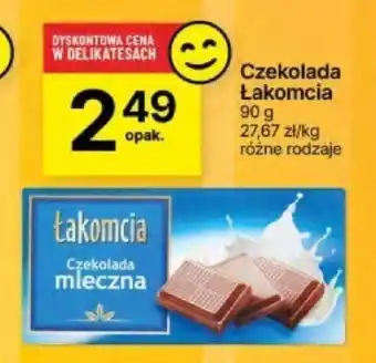 Delikatesy Centrum Czekolada Łakomcia 90 g oferta