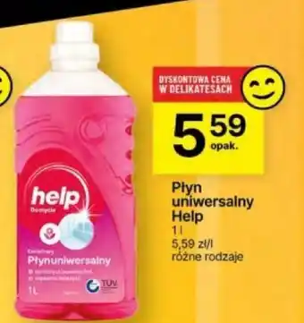 Delikatesy Centrum Płyn uniwersalny Help 1l oferta