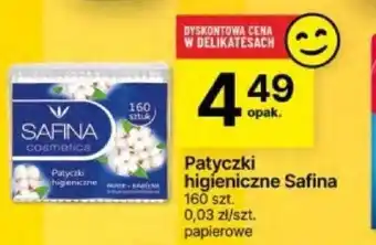 Delikatesy Centrum Patyczki higieniczne Safina 160szt. oferta