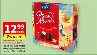 Auchan Ptasie Mleczko 340 g oferta