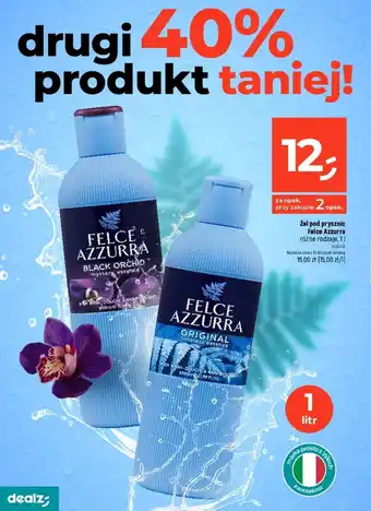 Dealz Żel pod prysznic Felce Azzurra, 1 l oferta