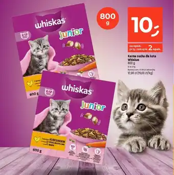 Dealz Karma sucha dla kota Whiskas 800 g oferta