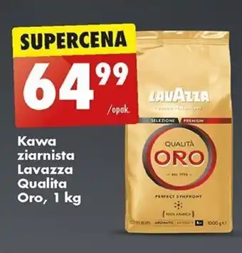 Biedronka Kawa ziarnista Lavazza Qualita Oro, 1 kg oferta