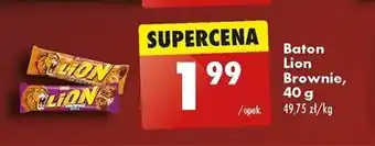 Biedronka Baton Lion Brownie, 40 g oferta