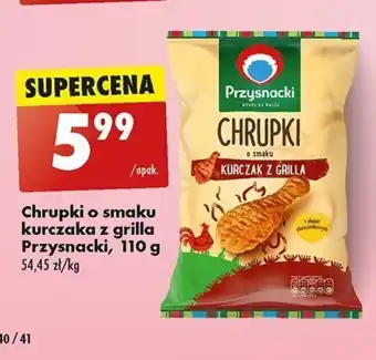 Biedronka Chrupki o smaku kurczaka z grilla Przysnacki, 110 g oferta