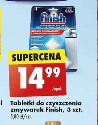 Biedronka Tabletki do czyszczenia zmywarek Finish, 3 szt. oferta