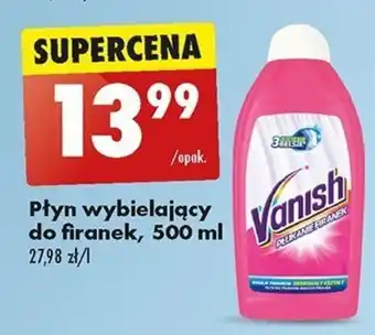 Biedronka Płyn wybielający do firanek, 500 ml oferta