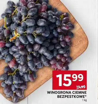 Stokrotka WINOGRONA CIEMNE BEZPESTKOWE 1 kg oferta
