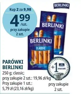 Stokrotka PARÓWKI BERLINKI 250 g oferta