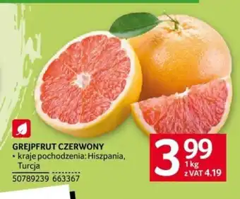 Selgros GREJPFRUT CZERWONY 1 KG oferta