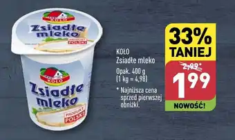 ALDI Zsiadłe mleko Koło oferta