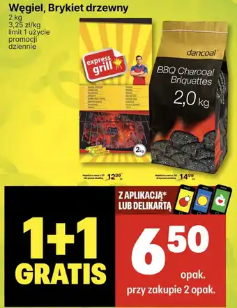 Delikatesy Centrum Węgiel drzewny Dancoal oferta