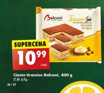 Biedronka Ciasto Balconi oferta