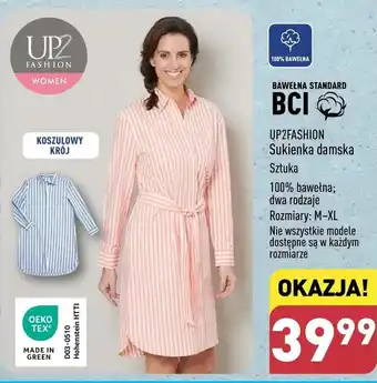 ALDI Sukienka damska Up2Fashion oferta
