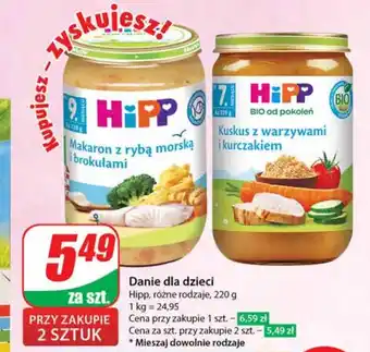 Dino Danie dla dziecka Hipp, 220 g oferta