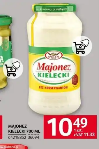 Selgros MAJONEZ KIELECKI 700 ML oferta
