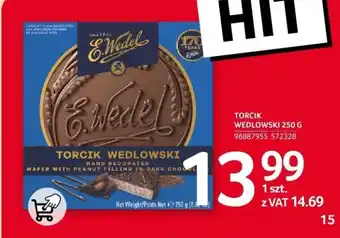 Selgros TORCIK WEDLOWSKI 250 G oferta